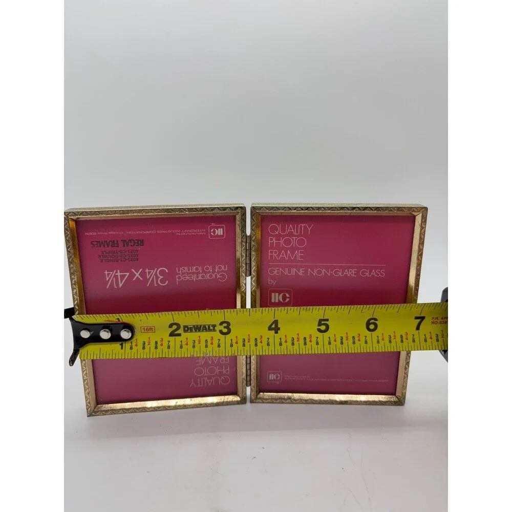Intercraft Industries Corp. IIC Quality Photo Frame Double Hinged 3.75